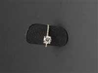 Anello Gioielleria Dossena  Donna in Oro bianco Zircone ANOR-166-253